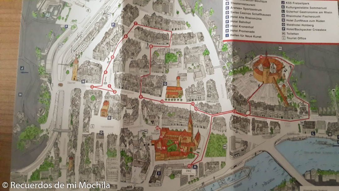 Qué ver y hacer en Schaffhausen o Escafusa