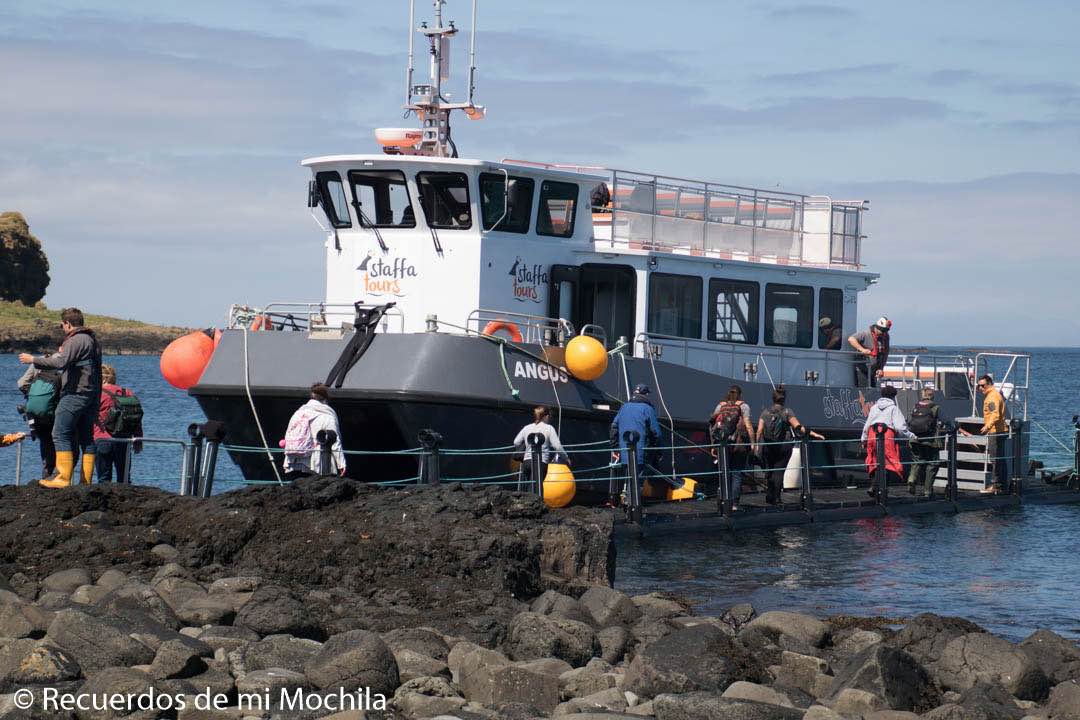 isla staffa y Lunga
