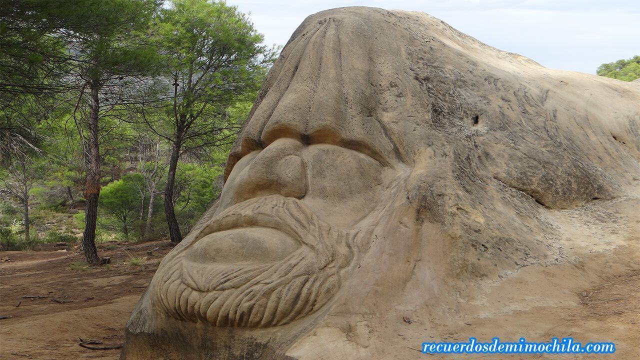 Ruta de las caras de Buendía