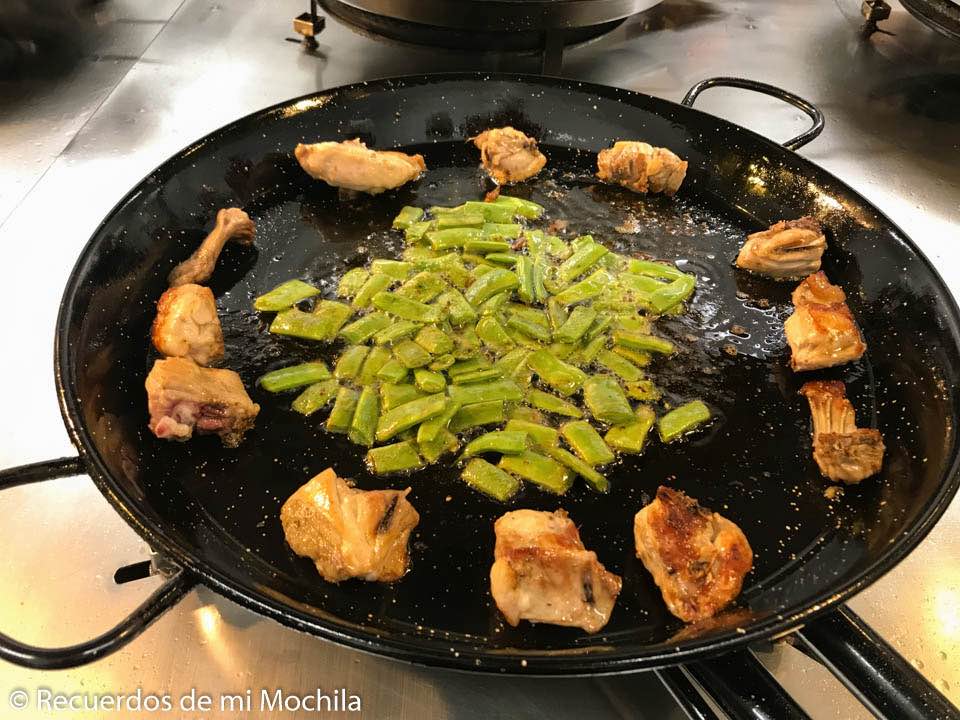 cómo hacer paella valenciana