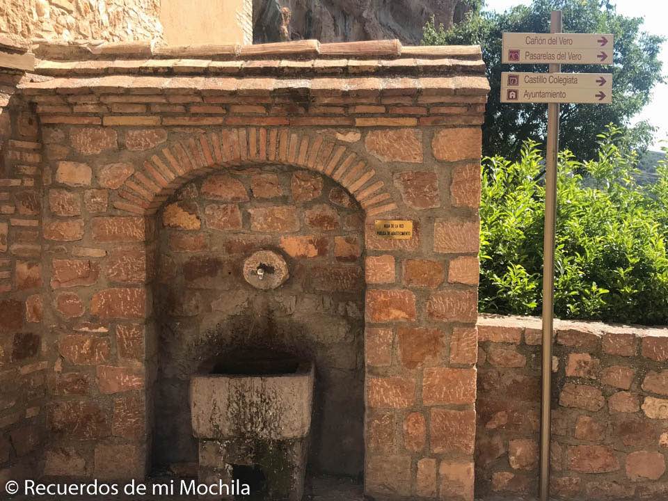 pasarelas del río Vero