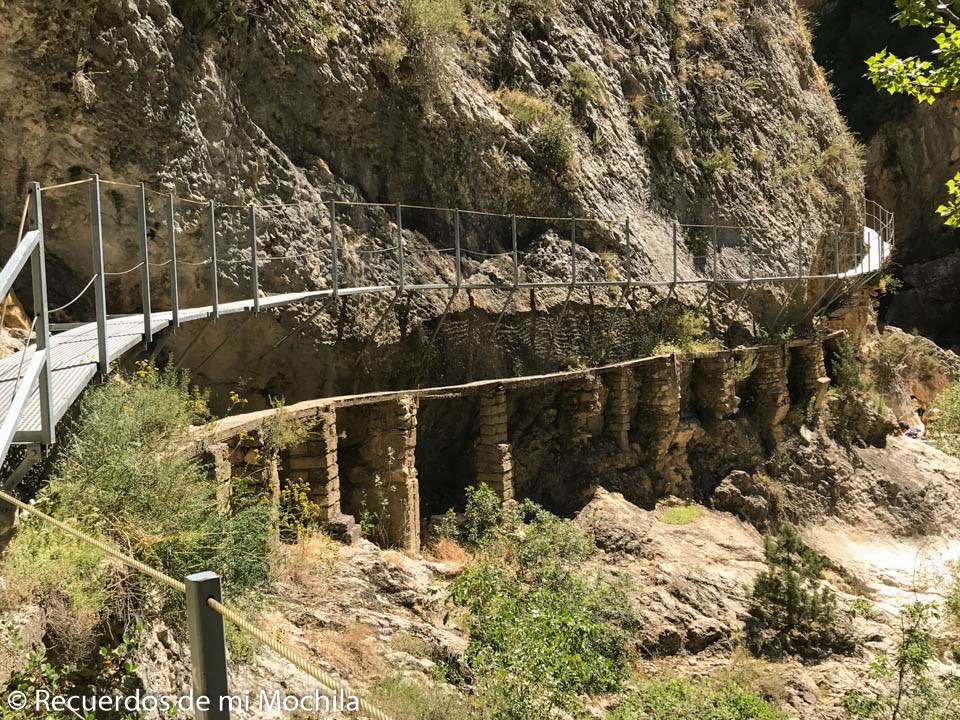 pasarelas del río Vero