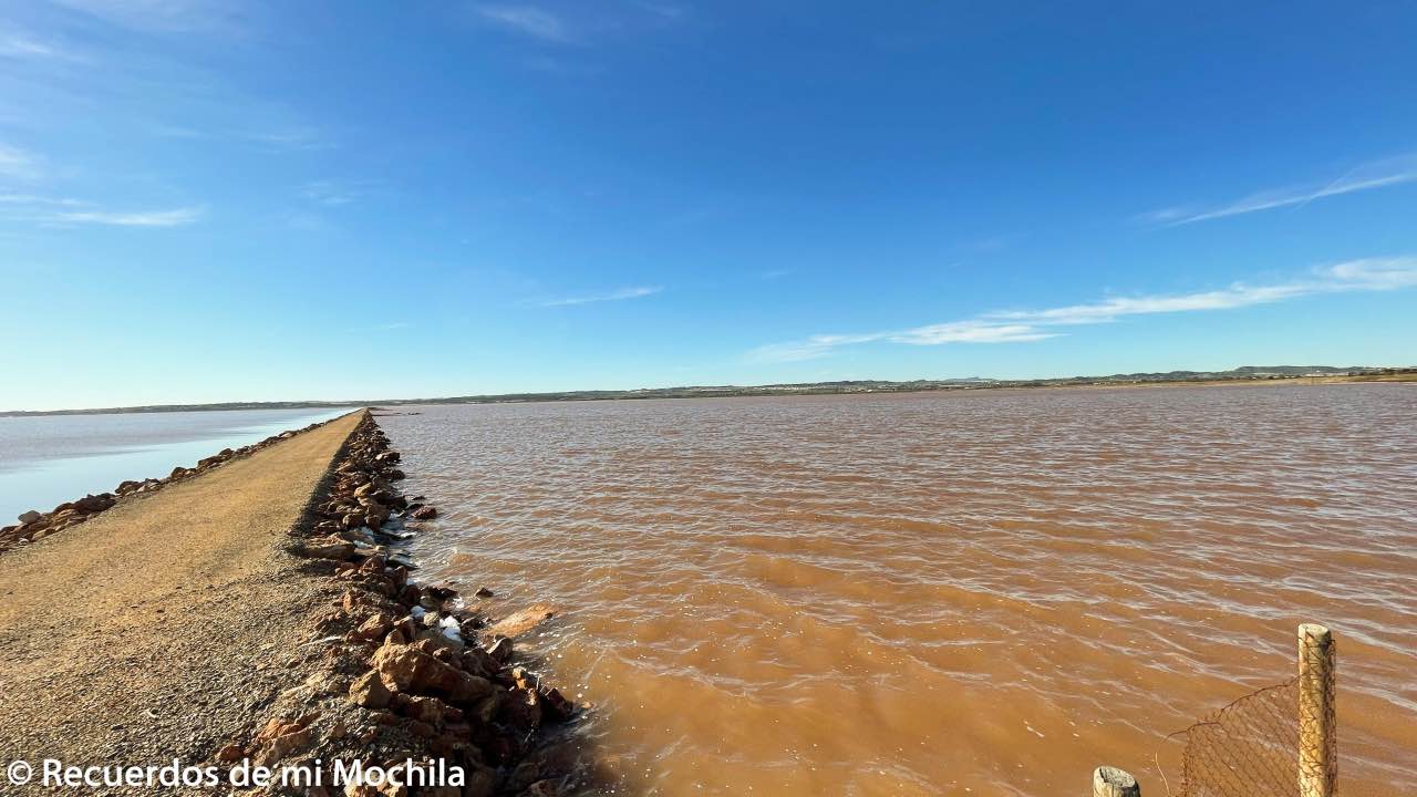 laguna rosa de Torrevieja