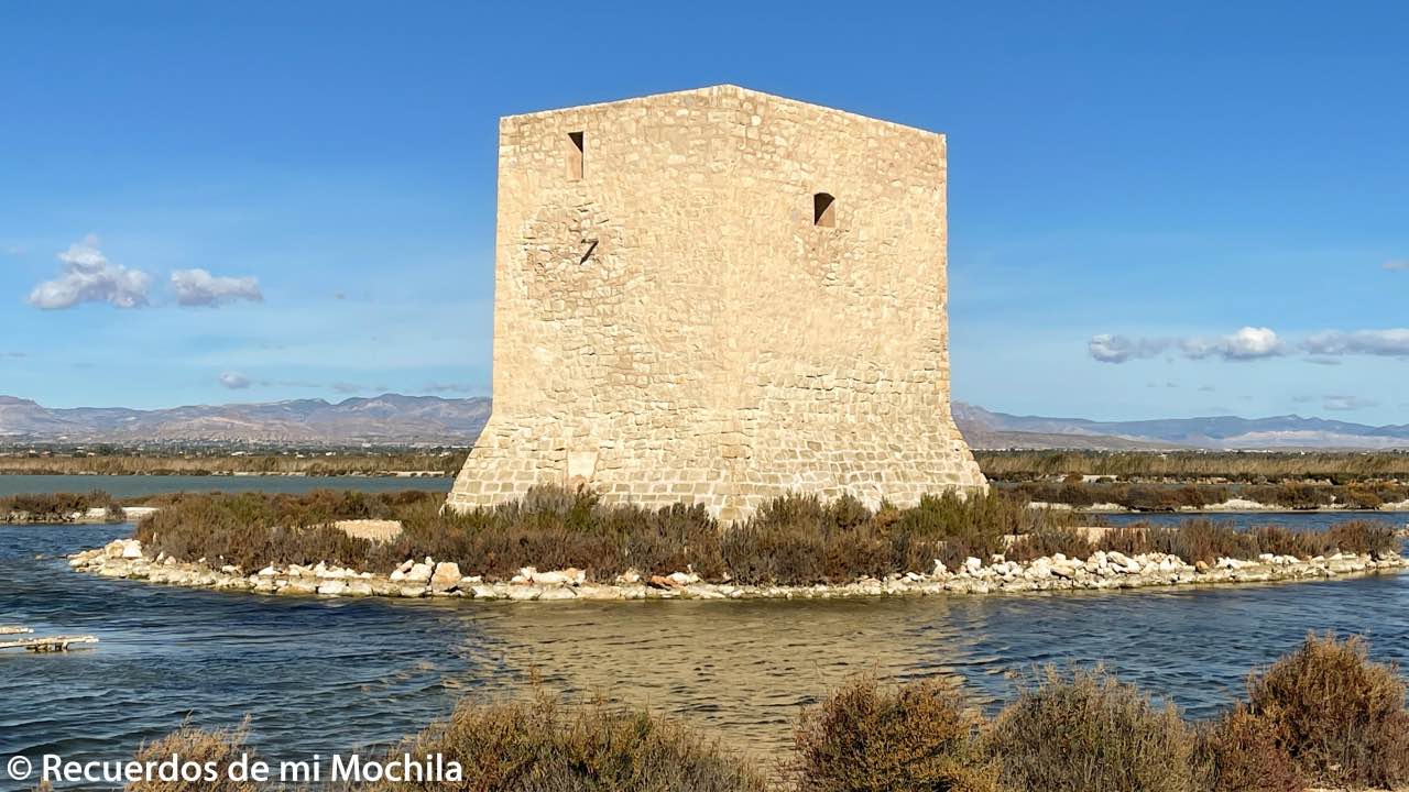laguna rosa de Torrevieja