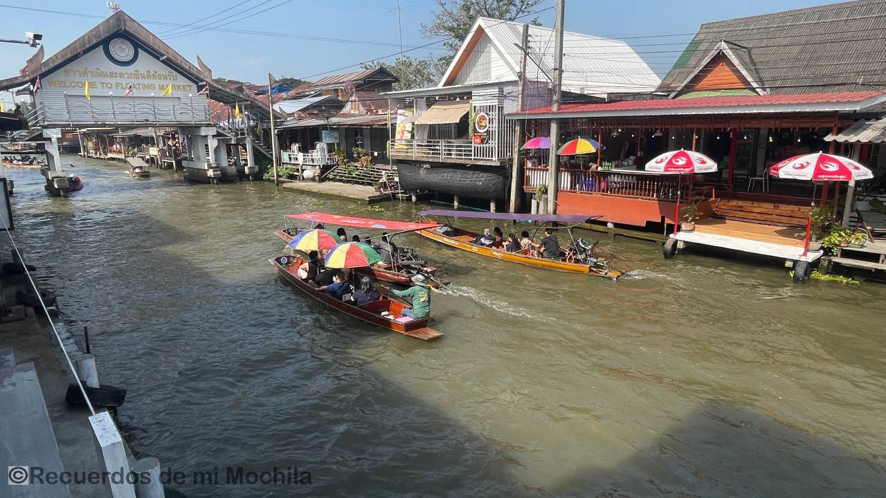 Mercado Flotante de Damnoen Saduak