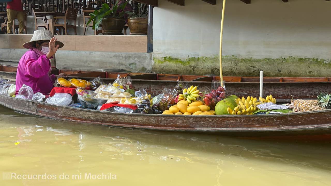 Mercado Flotante de Damnoen Saduak