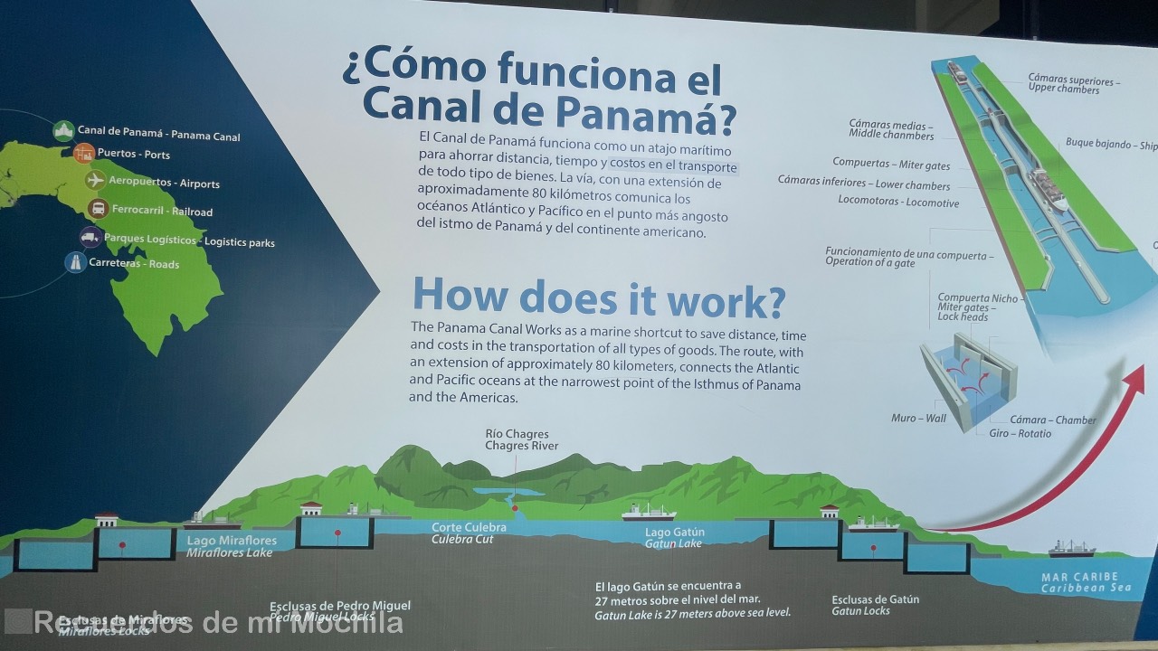 centro de visitante del Canal de Panamá